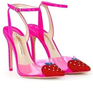 🌺SOHPIA WEBSTER 👠Amora Strawberry Pumps size 36